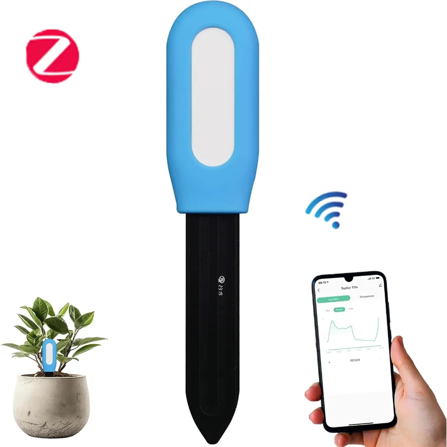 Smart Garden Home Assistant - 1 Stück WiFi Zigbee Bodensensor Feuchtigkeits-