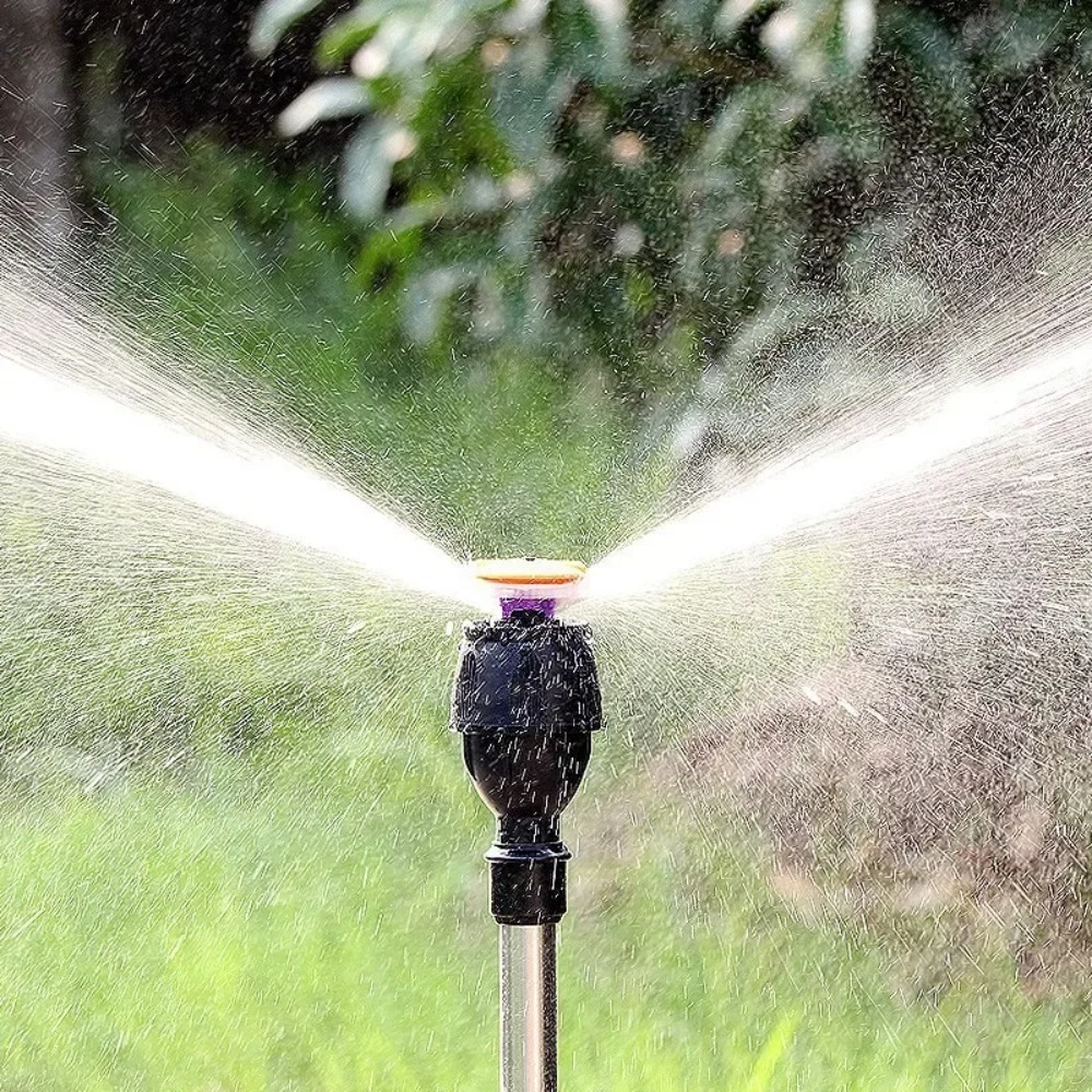 Smart Garden Auk - Automatisches 360-Grad-Rotierendes Teleskop-Stativ Rasensprinkler-System für Gartenbewässerung