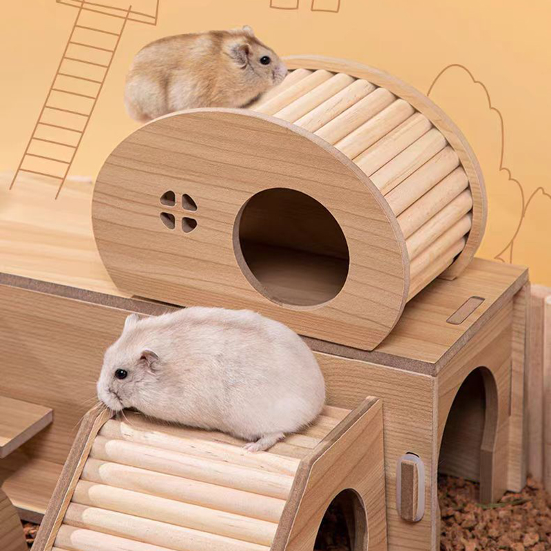Glattes Hamster-Versteckhaus a – Insect Hotel Wood Bewertung und Preis