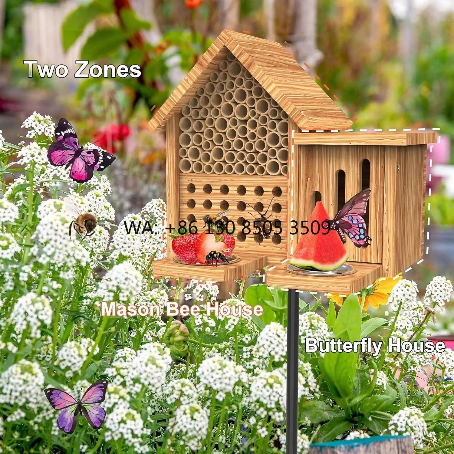 Wasserdichtes Insektenhotel: N – Insect Hotel Wood Bewertung und Preis